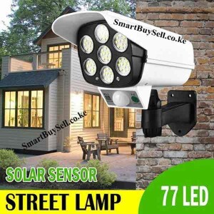 Solar Light Monitoring Lamp-Dummy CCTV Camera