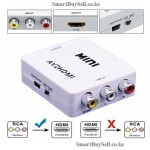 Hot Selling 1080P Mini RCA Composite CVBS AV to HDMI Video Audio Adapter AV2HDMI Converter