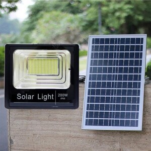 200W Watts Outdoor Security Solar LED Floodlight