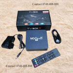 YouTube Support MXQ Pro 8GB RAM 128GB ROM Storage Smart Android TV BOX