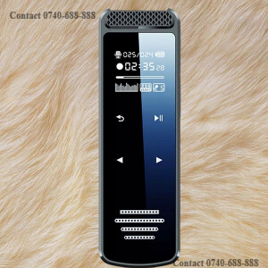 Multiple Play Formats, Automatic Recording Touch Screen Digital Audio Sound Voice Recorder