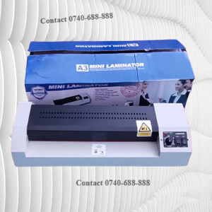 Heavy-duty Metallic A3 A4 Documents, ID Laminator Laminating Machine