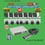 Hikvision 16 1080P Full HD 2MP Dome and Bullet CCTV Cameras Complete Security Surveillance System Kit