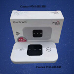 3 Indicator Lights, Universal 4G LTE Mobile WiFi Portable WiFi Hotspot  MiFi With SIM Card Slot, White