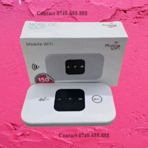 Long Working Time Universal 4G LTE Mobile WiFi Portable WiFi Hotspot  MiFi With SIM Card Slot, White