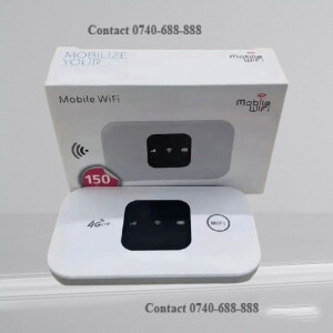 Portable 4G LTE SimCard 150Mbps WiFi Hotspot  Pocket Router For Safaricom, Airtel, Telkom