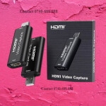 Real-Time Recording Video Capture Mini HDMI Video Capture Card To USB