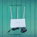 Wide WiFi coverage Tenda F3 N300 300Mbps Wireless Wifi Router- Refurbished