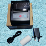 P58E 58mm QR CODE Printing Support  Mini Mobile Bluetooth Thermal Receipt Printer