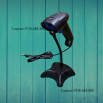 Main-One Handheld USB Laser Barcode Scanner with stand