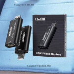 Smooth Performance 1080P Live Broadcast Video Capture Card, HDMI to USB Capture Card