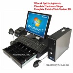 Wine & Spirits,Agrovets,Chemists and Hardware Shops Complete Point of Sale POS System Kit