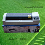 Easy to Operate Heavy-duty Metallic A3/A4 Size Documents, ID Laminator Laminating Machine