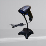 Higher Decoding Accuracy Main-One Handheld USB Laser Barcode Scanner with stand Support