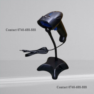 Dependable, Lightweight Main-One Handheld USB Laser Barcode Scanner with stand