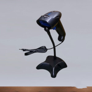 Lightweight body Main-One Handheld USB Laser Barcode Scanner with stand Support