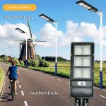 Solar Light 120W Watts Outdoor Security Dusk To Dawn Solar Street Light