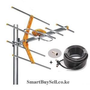 High Gain Outdoor Strong Signal Digital TV Antenna Aerial