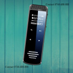 Portable Touch Screen Digital Audio Sound Voice Recorder with Playback