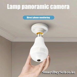 360 Degree Panoramic Home Security Wireless WiFi Bulb CCTV Camera