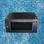 Easy to Assemble  4U Deep Wall Mount Data Cabinet Server Network Rack Enclosure