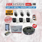 1080P Full HD 2MP Hikvision 6 Turbo  HD CCTV Security Cameras Complete System Kit