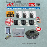 Stunning Image Quality Hikvision 6 HD 1080P Full HD 2MP CCTV Cameras Complete System Kit