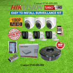 Hikvision 6 HD 1080P Full HD 2MP Indoor/Outdoor CCTV Cameras Complete System Kit