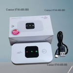 Plug-and-play 150mbps  4G LTE Simcard Portable Wifi Hotspot Router- Pocket Mifi