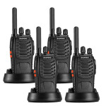 4 Baofeng Bf-888s Walkie Talkie Radio Calls