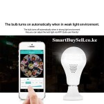 360 Degree Panoramic Home Security Wireless WiFi Bulb CCTV Camera