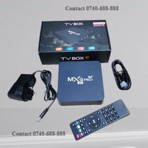 Ultimate 4k Hd Videos MXQ Pro 8GB RAM 128GB ROM Storage Wi-fi Smart Android TV BOX