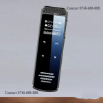 Large Capacity Battery, Automatic Recording Touch Screen Digital Audio Sound Voice Recorder