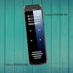 Mini Size  Super Quality Touch Screen Digital Audio Sound Voice Recorder