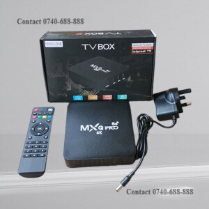 USB Files Support Mxq Pro 4GB Ram + 32GB ROM Storage 4K 5G Smart Android TV Box