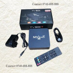 Great Quality MXQ Pro 8GB RAM 128GB ROM 2.4G/5G Wi-fi Smart Android TV BOX