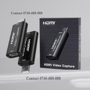 High-Quality Capture, Plug and Play Mini HDMI Video Capture Card Device To USB