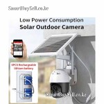 WIFI Solar Powered Outdoor PTZ Security CCTV Camera