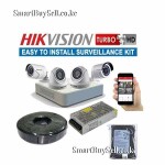 Hikvision 4 Quality 1080P 2MP CCTV Cameras Complete System Kit