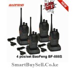 Baofeng 3-5KM Talk Range Walkie Talkie Radio Calls-4 Pcs