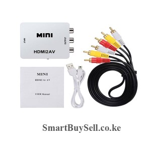 Brand new Mini HDMI To AV RCA Converter With 3.5mm Audio