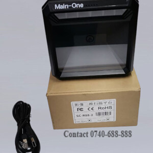 Single-Laser Scan Engine ,High Performance Main-One Omnidirectional Table Mount Laser Barcode Scanner Reade