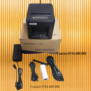 Low Power Consumption Xprinter 80mm USB POS Thermal Receipt Printer With Auto Cutter