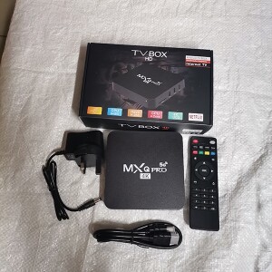 4K resolution support Mxq Pro 4K 5G Android Smart TV Box 8GB RAM 128GB ROM