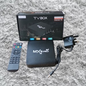 64 Bit Quad-Core Processor Mxq Pro 8GB Ram + 128GB ROM Smart 4K Android 11 TV Box