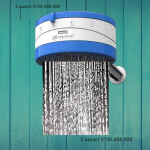 Enerbras Enershower 4T Shower Head  Automatic Electric Instant Shower Water Heater - Normal, Salty/ Hard Water