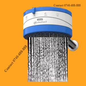 Energy efficiency Enerbras Enershower 4T Instant Shower Water Heater Head For Borehole Hard Salty & Fresh Soft Water