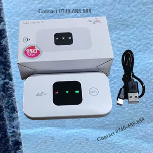 Fast and Durable 150mbps 4G LTE Simcard Portable Wifi Hotspot Router- Pocket Mifi With 3 LED Indicators