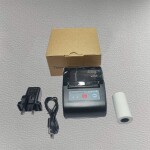 Black Mini P58E Etims Compatible 58MM Bluetooth Thermal Receipt Printer