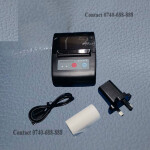 Long-lasting Rechargeable Battery Etims P58E 58mm Bluetooth Thermal Receipt Printer